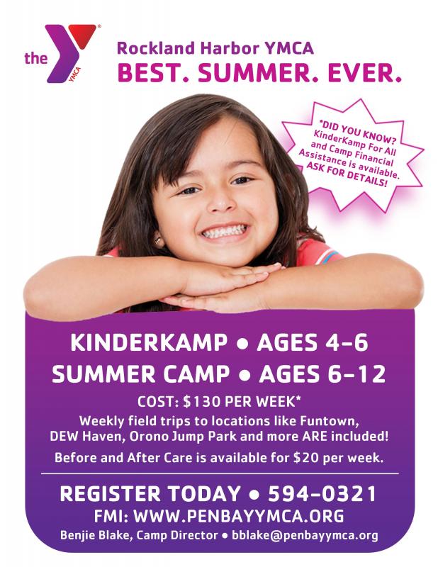 Spots are filling up at the Rockland Harbor YMCA's Summer Camps